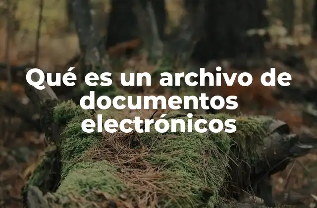 La importancia de los archivos electrónicos en la gestión digital