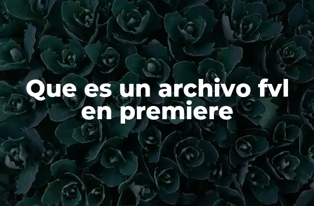 La relación entre archivos proxy y FVL