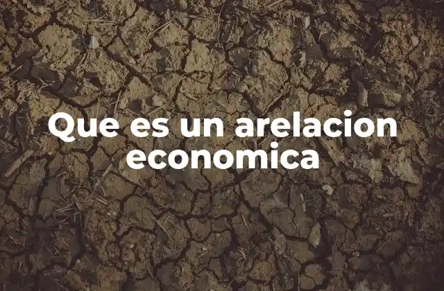 Que es un Arelacion Economica