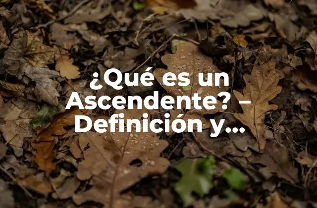 ¿qué es un Ascendente? – Definición y Significado en Astrología