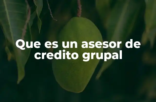 El rol del asesor en el fortalecimiento financiero comunitario