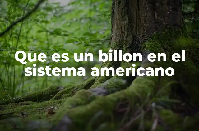 Que es un Billon en el Sistema Americano 2 Diferencias entre el sistema americano y el europeo