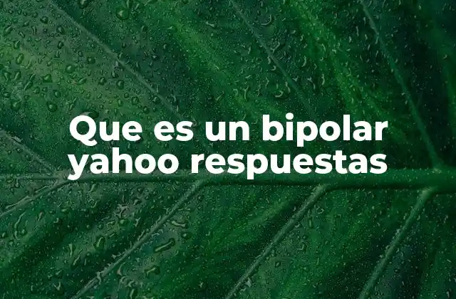 Que es un Bipolar Yahoo Respuestas 2 El contexto de las burlas en foros de internet