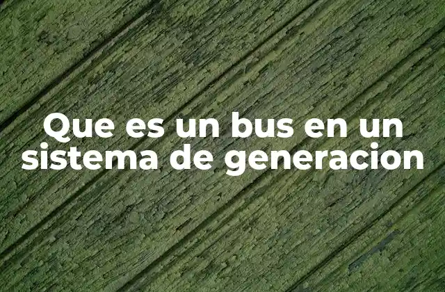 La importancia del bus en la comunicación interna de los sistemas