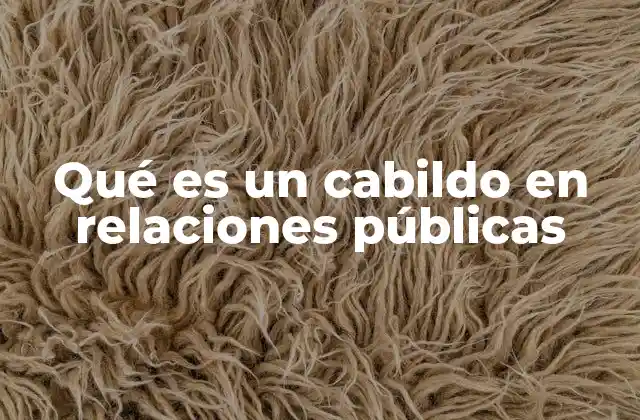 La importancia de los cabildos en la gestión de la imagen corporativa