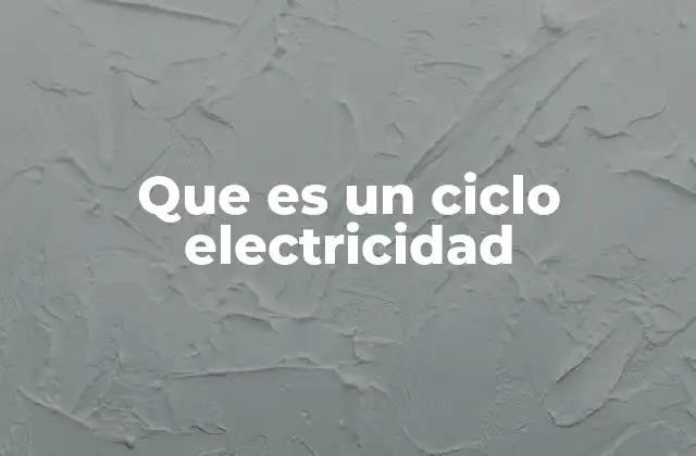 El funcionamiento de los ciclos en los sistemas energéticos