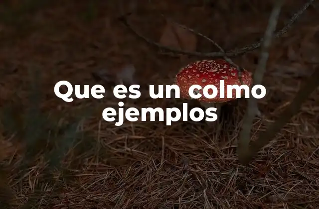 Que es un Colmo Ejemplos