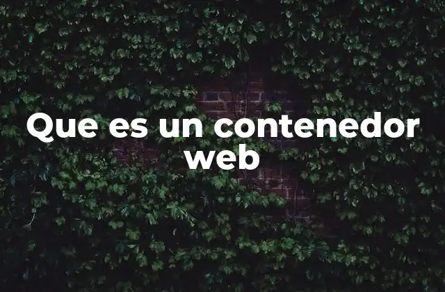 La importancia de los contenedores en el diseño web