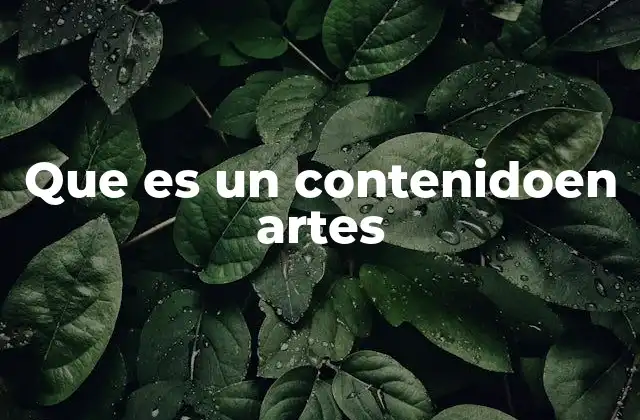 Que es un Contenidoen Artes 2 La relación entre forma y contenido en el arte