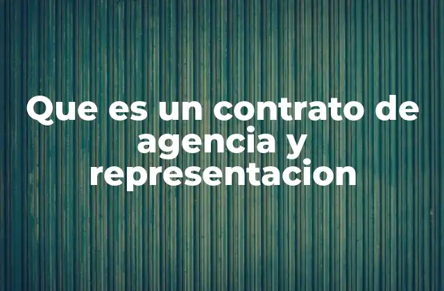 La importancia de los acuerdos de representación legal