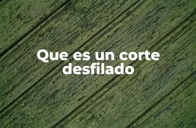 Que es un Corte Desfilado 2 La importancia de la simetría en el corte desfilado