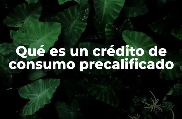 Cómo se diferencia del crédito de consumo tradicional