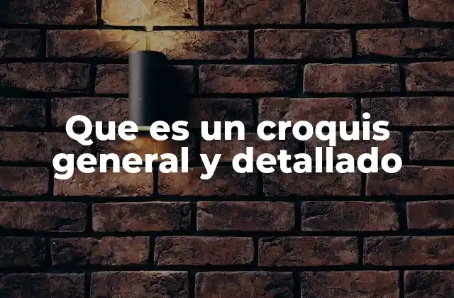 La importancia de los croquis en la representación espacial