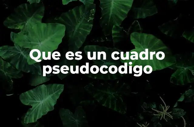 ¿Cómo se utiliza el pseudocódigo en la programación?