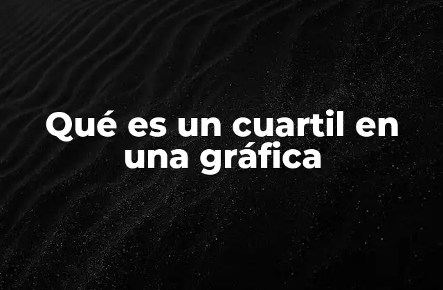 Qué es un Cuartil en una Gráfica 2 La importancia de los cuartiles en la representación gráfica de datos