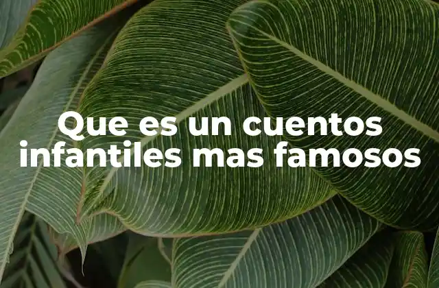 El origen de los cuentos infantiles más famosos