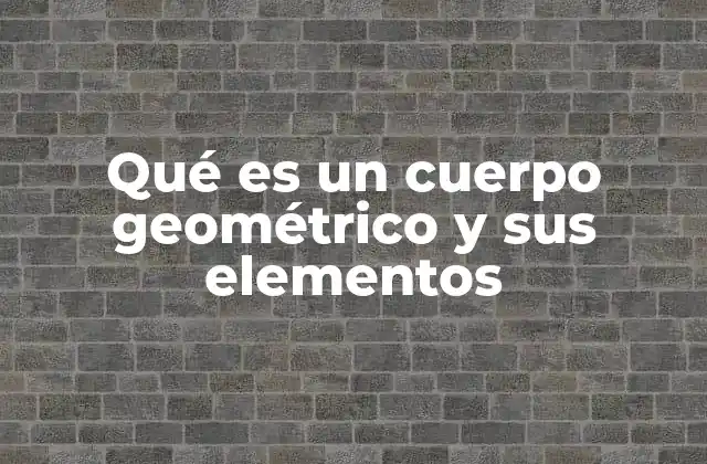 Características de las formas tridimensionales