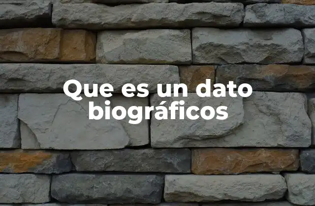 La importancia de los datos personales en contextos formales