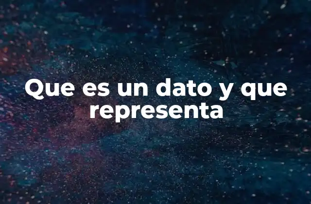 La importancia de los datos en la toma de decisiones