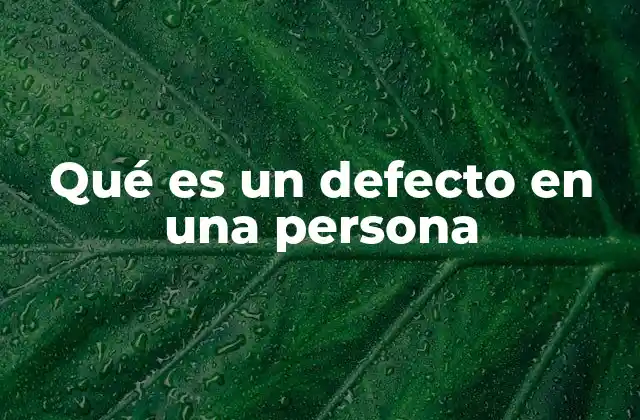 Cómo se manifiesta un rasgo negativo en la vida diaria