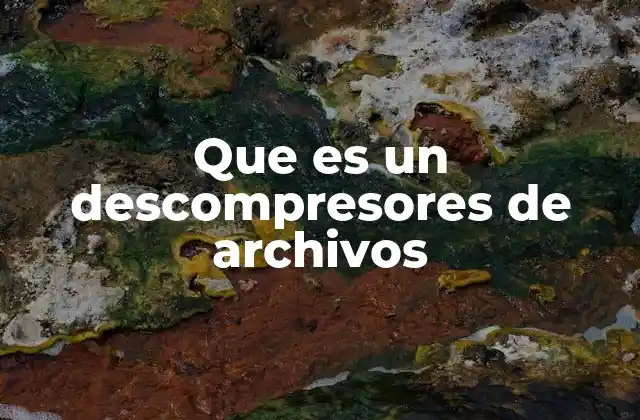 Los descompresores y la gestión eficiente de archivos digitales