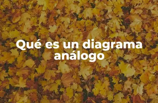 Qué es un Diagrama Análogo 2 La importancia de las representaciones visuales en el aprendizaje