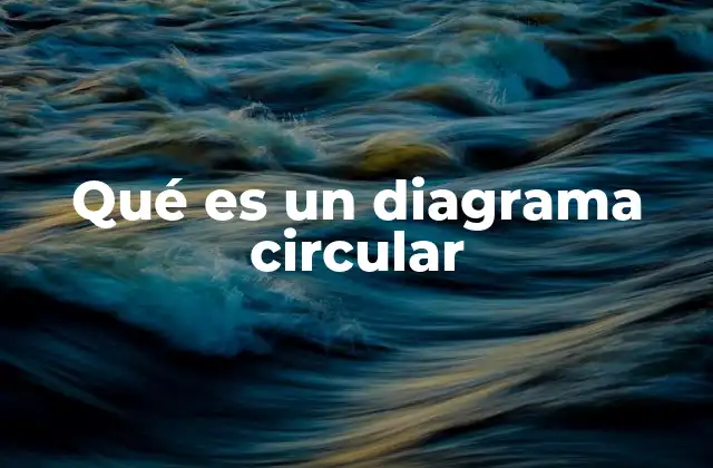 Qué es un Diagrama Circular