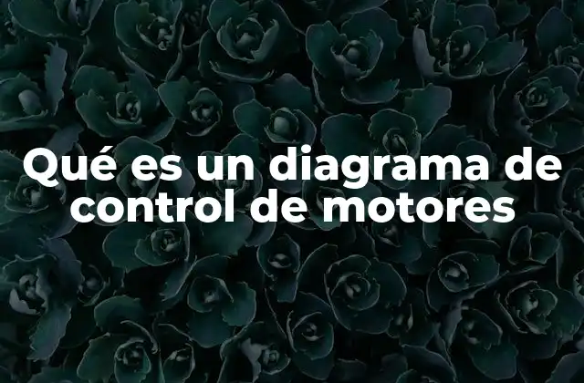Qué es un Diagrama de Control de Motores