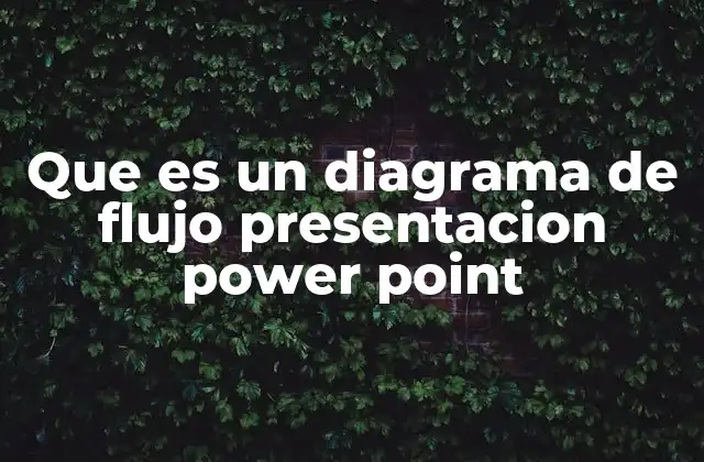 Que es un Diagrama de Flujo Presentacion Power Point 2 Cómo mejorar la claridad de una presentación con un diagrama de flujo