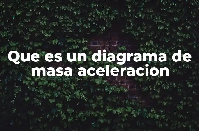 Que es un Diagrama de Masa Aceleracion
