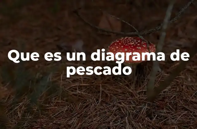 Que es un Diagrama de Pescado