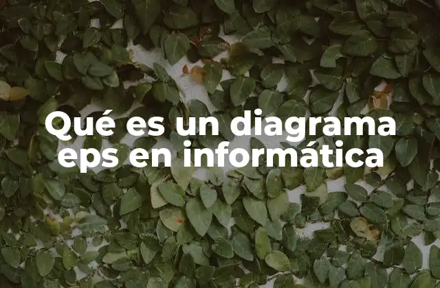 Qué es un Diagrama Eps en Informática