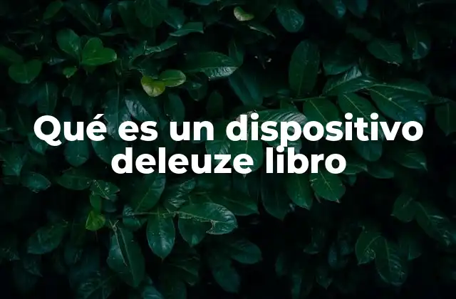 La función de los dispositivos en la teoría crítica