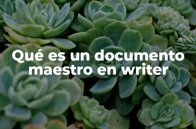 La importancia de la integración de documentos en Writer
