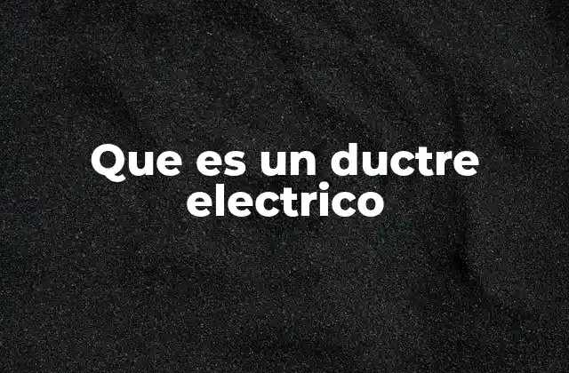La importancia de los conductos para cables eléctricos