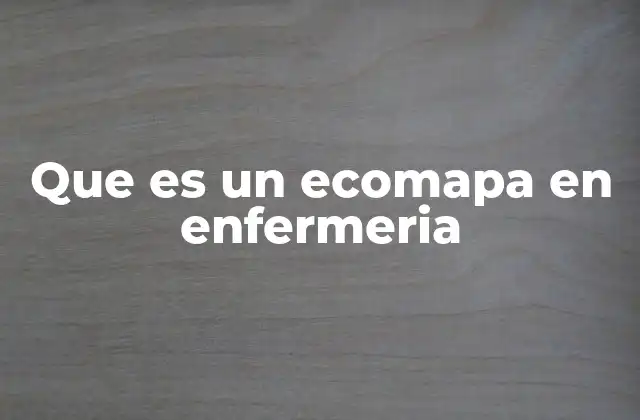 Que es un Ecomapa en Enfermeria