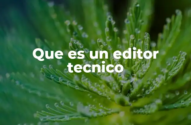 El rol del editor en la producción de contenido especializado