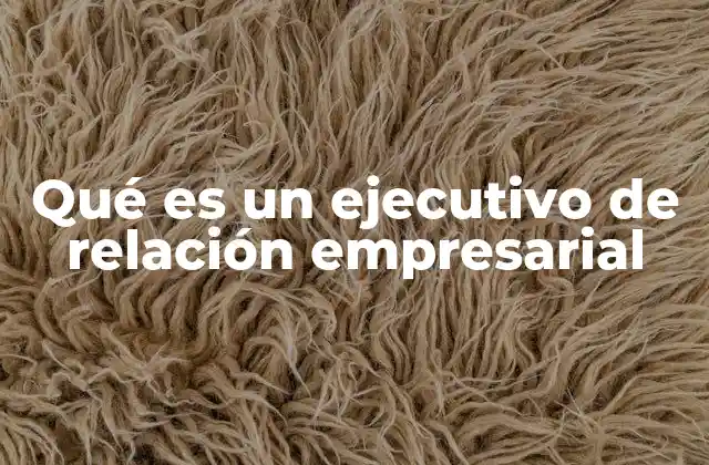 Qué es un Ejecutivo de Relación Empresarial 2 El papel del ejecutivo en la estrategia corporativa