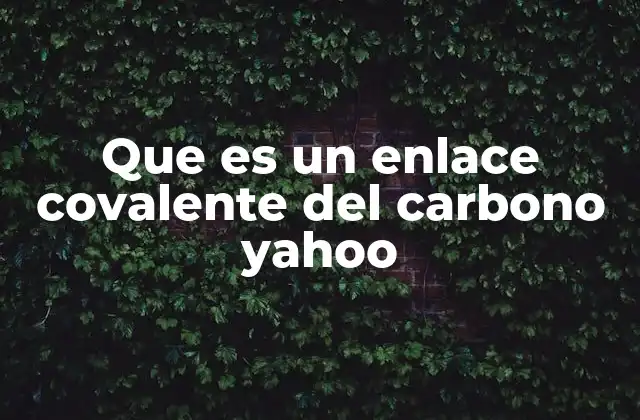 La importancia del carbono en la química orgánica