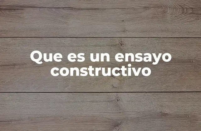 La importancia de la estructura en la escritura argumentativa