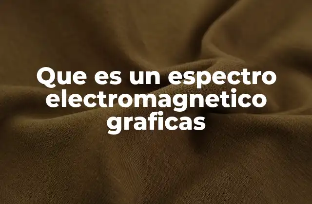 Que es un Espectro Electromagnetico Graficas