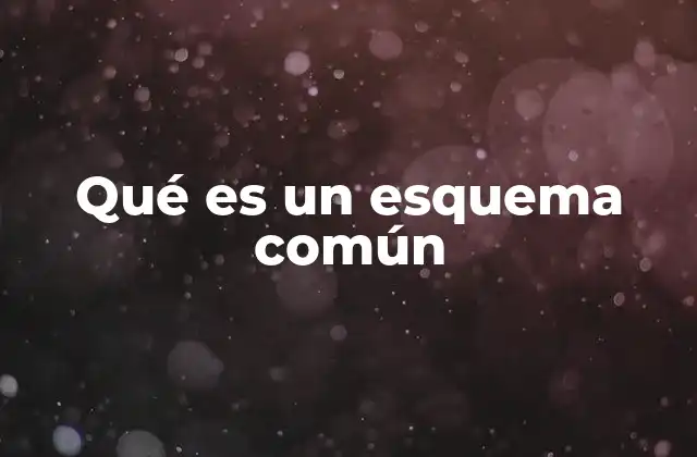 La importancia de los esquemas comunes en la comprensión lectora
