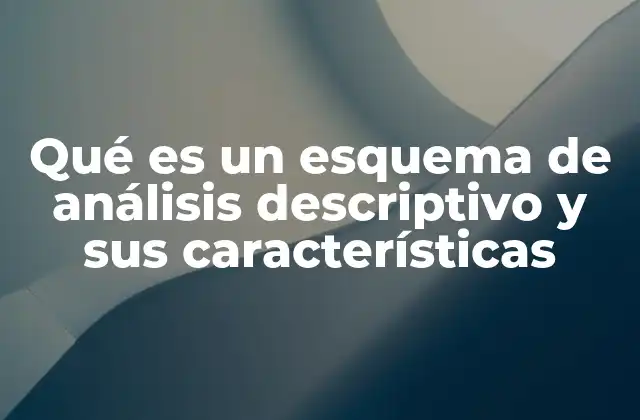 La importancia de estructurar un análisis con un esquema