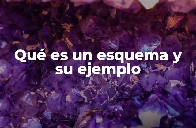 La importancia de organizar la información mediante esquemas