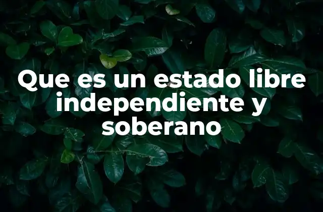 Las características de un estado con autonomía política