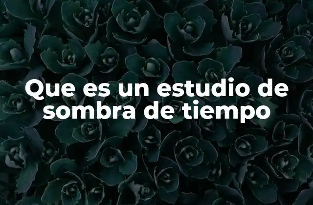 Que es un Estudio de Sombra de Tiempo 2 Cómo se integra el estudio de sombra en el diseño arquitectónico