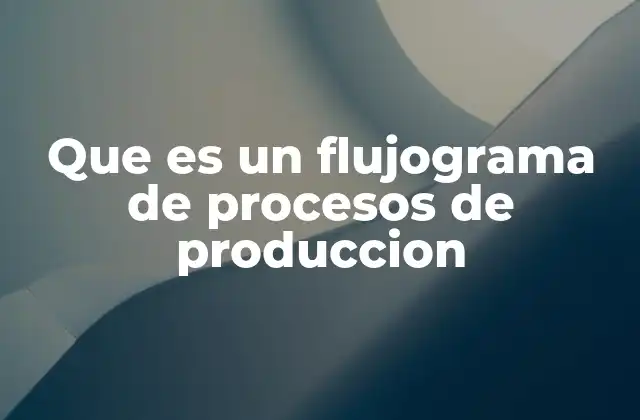 La importancia de visualizar los procesos productivos