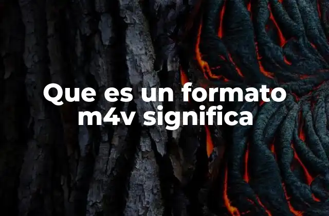 Que es un Formato M4v Significa 2 Diferencias entre los formatos M4V y MP4