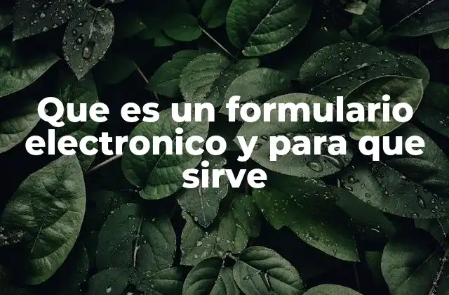 Que es un Formulario Electronico y para que Sirve 2 La evolución de los formularios desde lo físico al digital