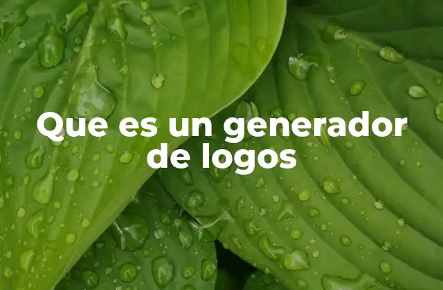 Que es un Generador de Logos